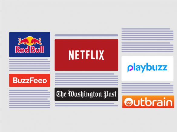 تبلیغات محتوایی در شش کمپانی معروف